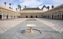 Дворец бахиа Марокканский дворец